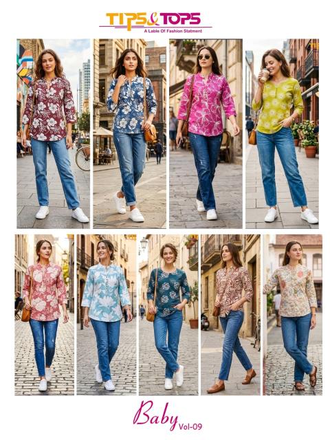 Tips & tops baby vol 9 kurtis wholesale price